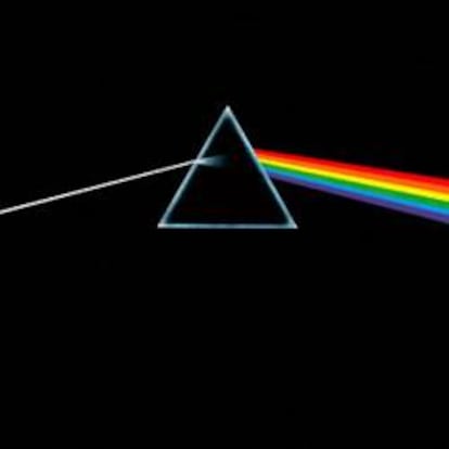 Carátula original del disco "Dark Side Of The Moon"