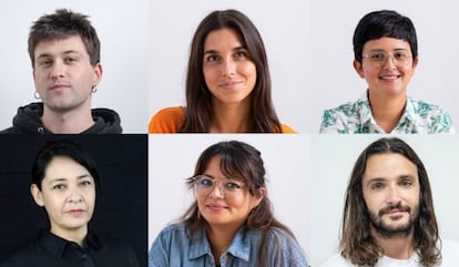 Alejandro Santos Cid, Beatriz Guillen, Gladys Serrano, Mónica González Islas, Nayeli Cruz y Pablo Ferri.