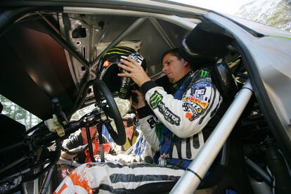 Ken Block (en primer término) y Alex Gelsomino, en el Rally de Australia de 2011. Según las primeras informaciones, el siniestro en el que perdió la vida Block se produjo en el condado de Wasatch, en el Estado de Utah, en el oeste de EE UU, cuando, según la oficina del 'sheriff' del condado, Block subía con la moto una empinada colina y el vehículo se levantó y cayó sobre él.