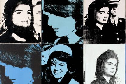<i>Sixteen Jackies </i> es un retrato de 1964 de la primera esposa de Andy Warhol. También será subastado en las galerias de Christie&#39;s.