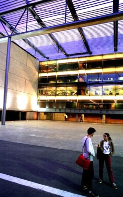 Façana de l’actual Institut del Teatre.