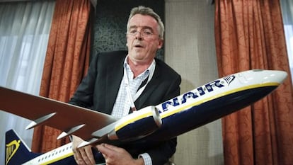 El presidente de Ryanair, Michael O&#039;Leary. EFE/Archivo