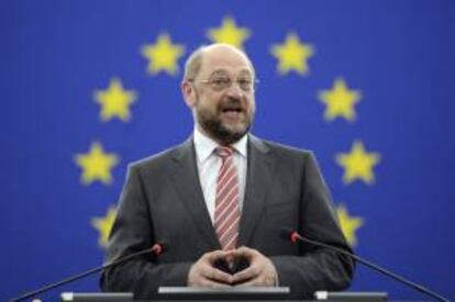 El presidente del Parlamento Europeo, Martin Schulz.