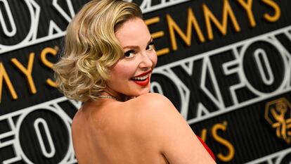 Katherine Heigl, en los 75º premios Emmy, el 15 de enero de 2024 en Los Ángeles, California.