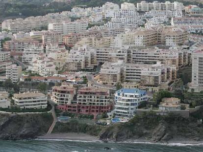 Vista aérea de Benalmádena.