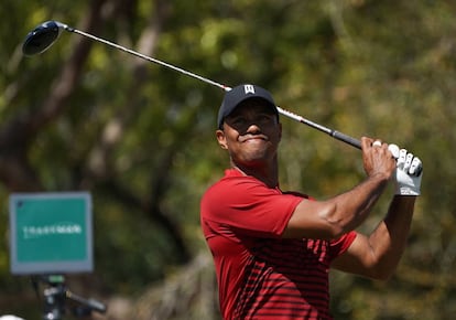 Tiger, en la última jornada, este domingo.