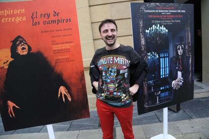 Josemi Beltrán, director de la Semana de Cine Fantástico y de Terror de San Sebastián.