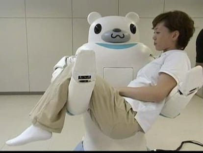 Japón presenta el robot enfermero