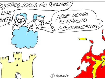 Peridis: la UME no basta, que venga el Ejército