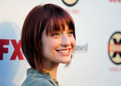 La actriz Allison Mack en Los Ángeles, en una foto de archivo de junio de 2012.