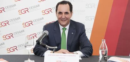 El presidente de la Confederaci&oacute;n Espa&ntilde;ola de Sociedades de Garant&iacute;a (SGR-CESGAR), Jos&eacute; Rolando &Aacute;lvarez.