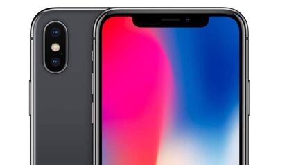 iPhone X de Apple.