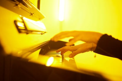 The architects requested that the conservatory musicians be able to rehearse in the church, which had been converted into a social center in the Castello neighborhood.