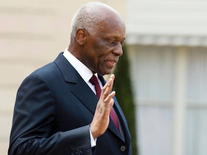 El presidente de Angola, Jose Eduardo Dos Santos, en 2014. 