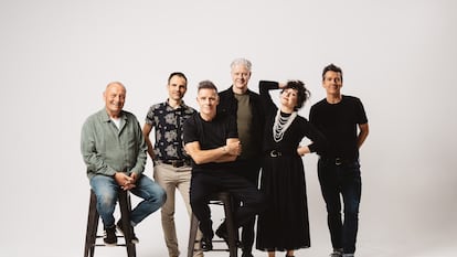 El grupo Deacon Blue, en una imagen promocional de 2025.