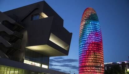 La Torre Gl&ograve;ries de Barcelona, en una imagen de archivo.