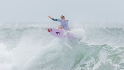 Bethany Hamilton en el torneo Sydney Surf Pro, en Sydney, el 8 de marzo de 2020.