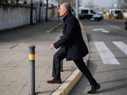 El expresidente valenciano Francisco Camps, a su llegada a la la Audiencia Nacional el pasado 20 de febrero.