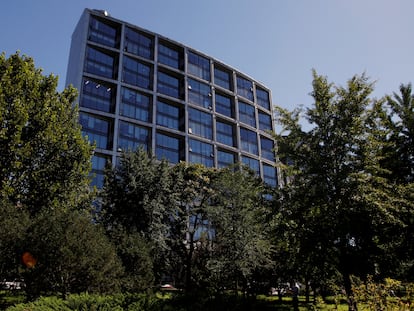 Vista de las oficinas del Zhongzhi Enterprise Group en Beijing, China, en una imagen de archivo.