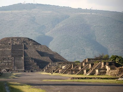 Zona Arqueológica de Teotihuacan, en México.