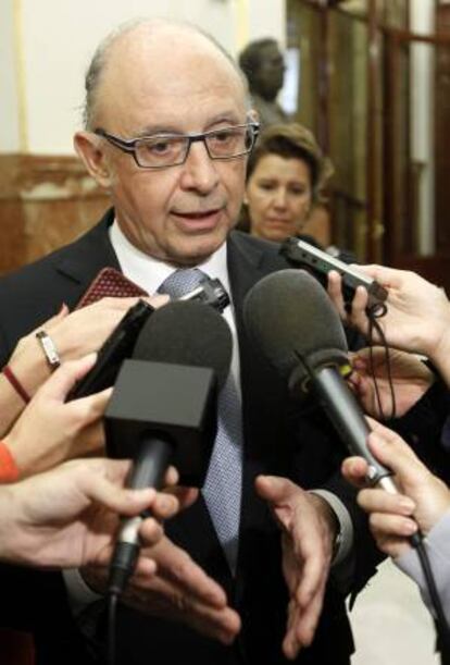 El ministro de Hacienda y Administraciones Públicas, Cristóbal Montoro. EFE/Archivo