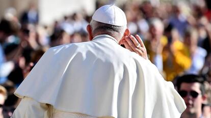 El papa Francisco ofreció, el pasado 10 de octubre, su tradicional audiencia semanal en la Plaza de San Pedro del Vaticano.
