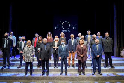 Áfora, del Grupo Focus, el martes en el Teatro Romea de Barcelona.