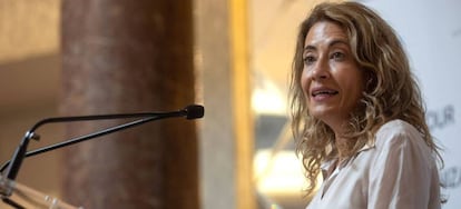 La ministra de Transportes, Movilidad y Agenda Urbana, Raquel Sánchez.