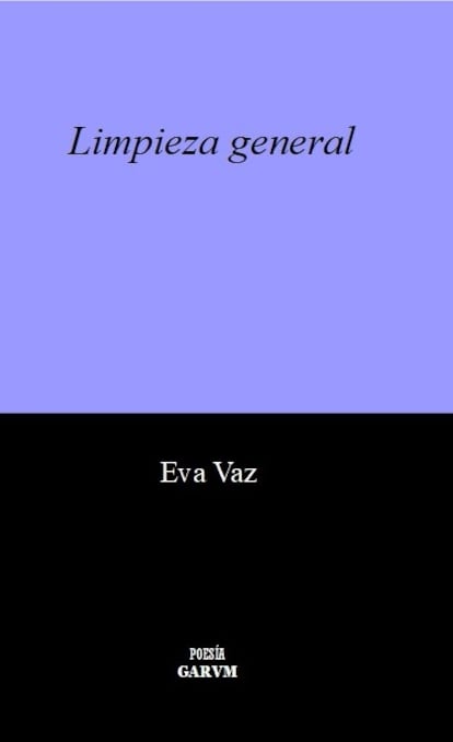 Portada de ‘Limpieza general’, de Eva Vaz.