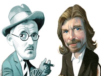 James Joyce y Karl Ove Knausgård, vistos por Fernando Vicente.