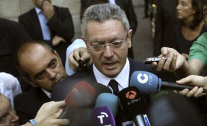 El ministro de Justicia, Alberto Ruiz-Gallardón.