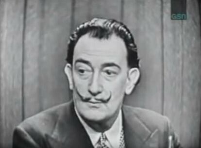 Dalí en 'What's my line'.