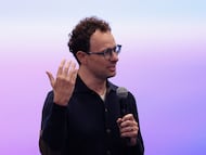 Dario Amodei, CEO de Anthropic, en un evento esta semana.
