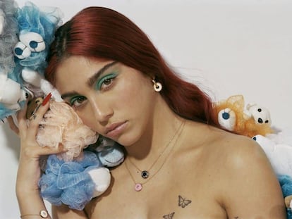 Lourdes Leon, en la campaña primavera/verano 2021 de Marc Jacobs.