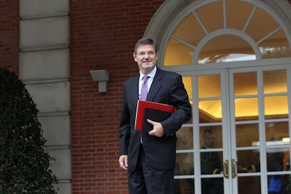 Rafael Catalá, ministro de Justicia.