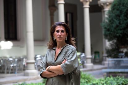 Itziar de Lecuona, directora del Observatori de Bioètica i Dret, en la facultad de medicina de Barcelona.