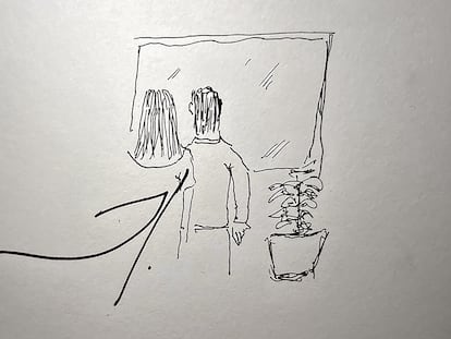 La ventana empañada