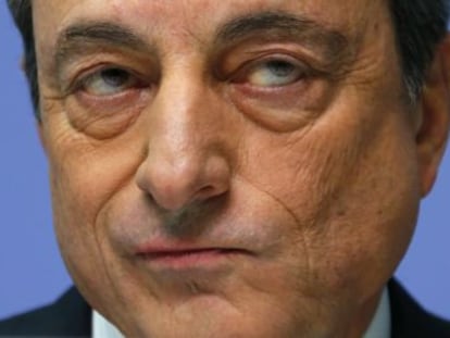 Mario Draghi, presidente del Banco Central Europeo