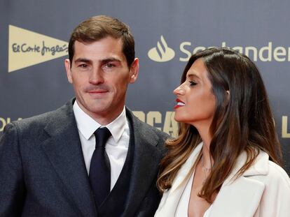 Iker Casillas y Sara Carbonero, durante un evento en Madrid en diciembre de 2018.