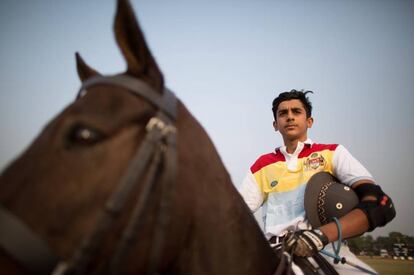 Pacho, mahararajá de Jaipur, en una imagen que aparece en el Instagram de la marca de moda British Polo Day.