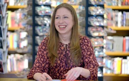 Chelsea Clinton, en la presentación de su libro.