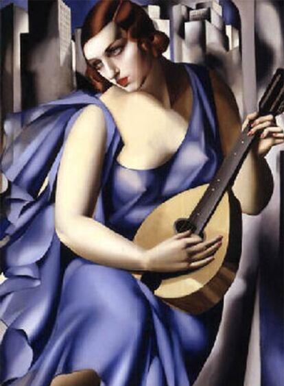 <i>La música </i><b>(1929), de Tamara de Lempicka.</b>
