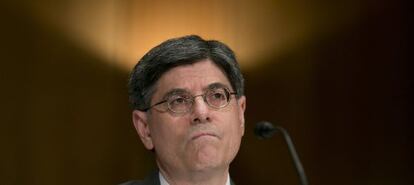 Jack Lew, en su comparecencia frente al Senado estadounidense.