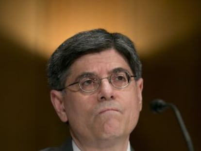 Jack Lew, en su comparecencia frente al Senado estadounidense.