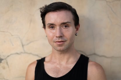El director del Ballet de Barcelona poco antes de presentar 'Giselle' en el Teatro Condal de Barcelona.