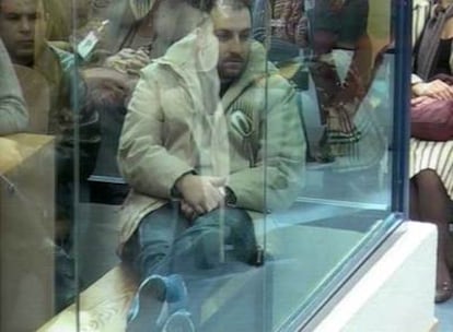 El ex minero Emilio Suárez Trashorras, durante una de las sesiones del juicio por los atentados del 11-M.