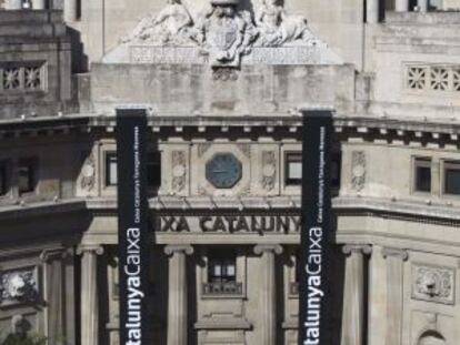 Sede de la antigua CatalunyaCaixa, en la Via Laietana.