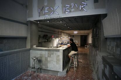 El bar Ex Designer de Barcelona.