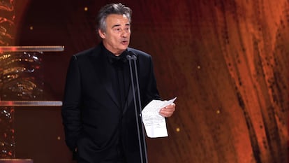 Eduard Fernández gana el Goya a mejor actor protagonista por 'Marco'.