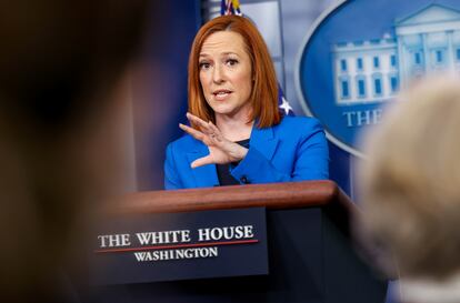 secretaria de prensa de la Casa Blanca, Jen Psaki